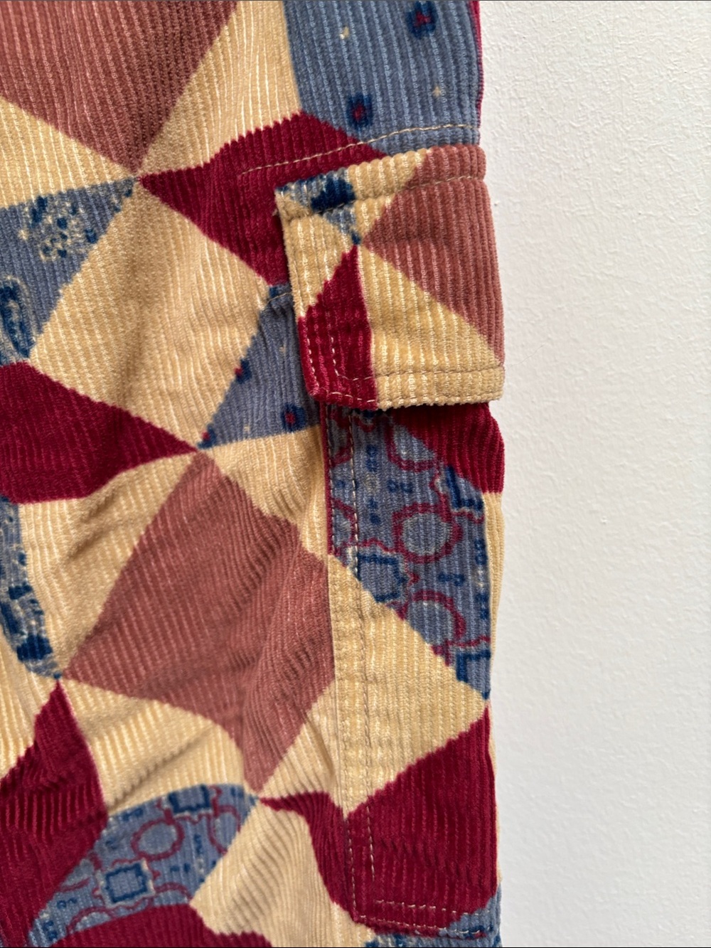 Urban Outfitters Multicolor Corduroy Patchwork Pants - Picture 12 of 13